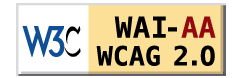 Logo de cumplimiento WCAG